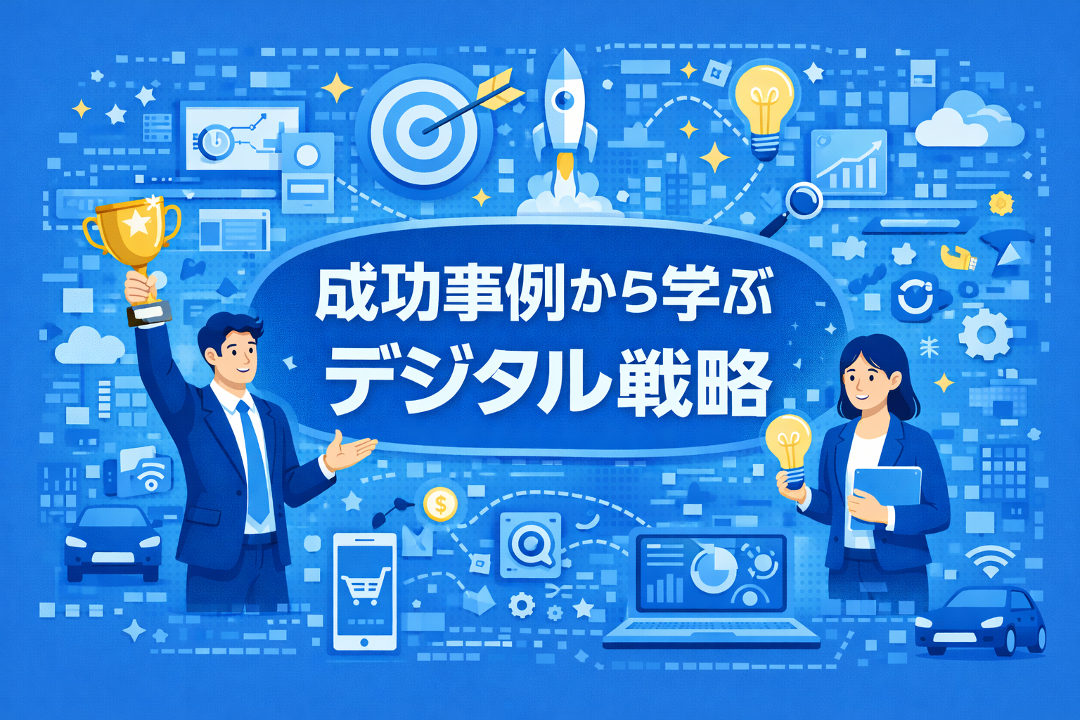 成功事例から学ぶデジタル戦略(標準学習時間2時間)